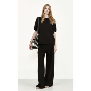 marimekko Main Label Black Viivi Top Blouse Loose